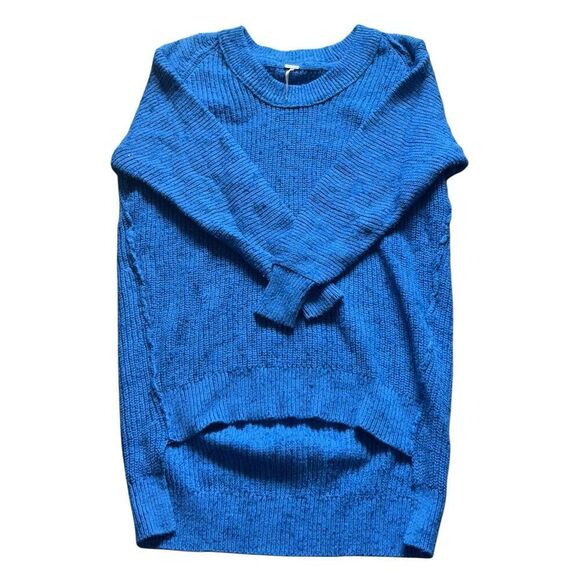 Free People “Sunday Scoop” Oversized Hi-Low Sweater - Picture 2 of 9